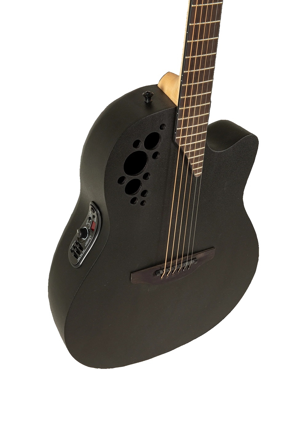 Ovation Pro Series Elite 2078TX-5-G Black Textured Deep Contour