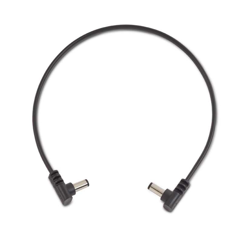 RockBoard Flat Power Cable, angled/angled, 30 cm