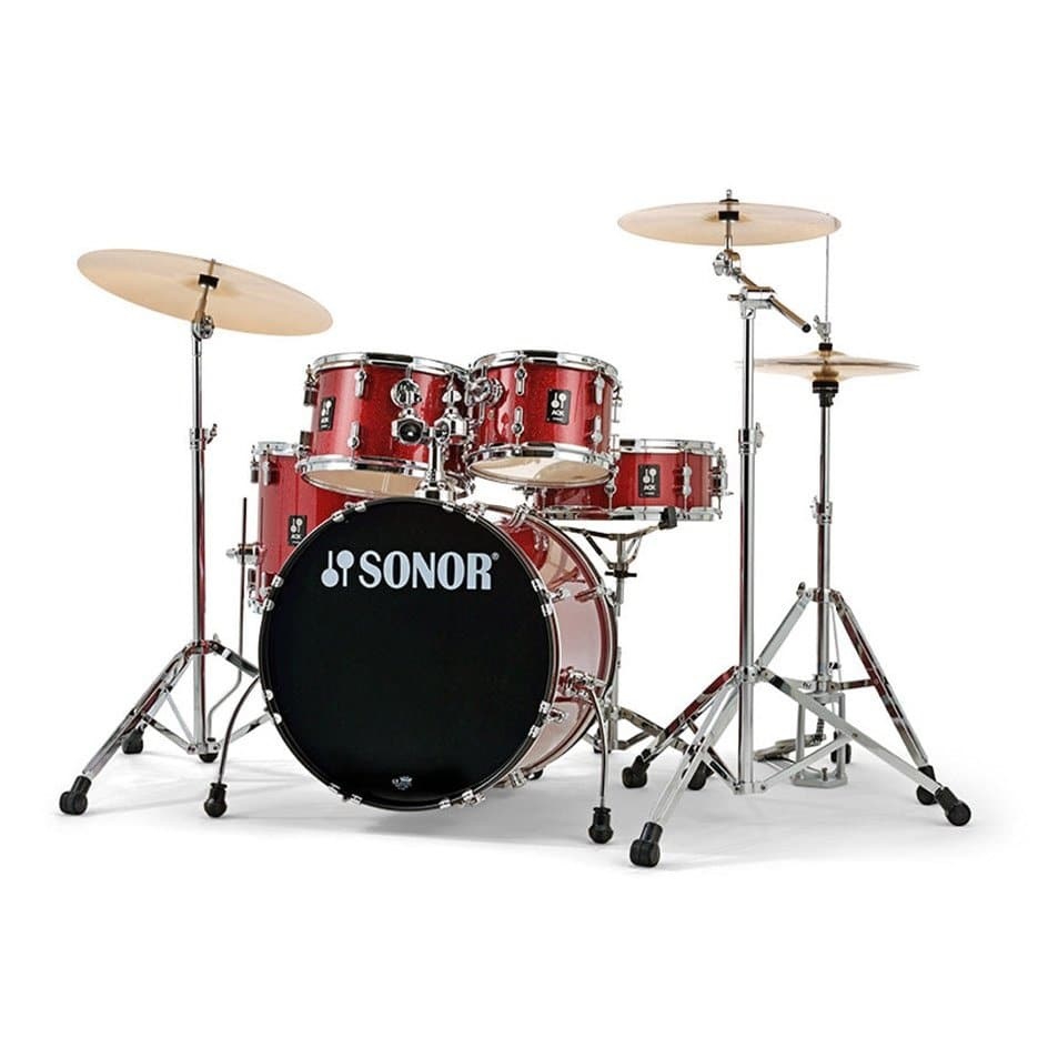 Sonor AQX Studio Drum Set Red Moon Sparkle