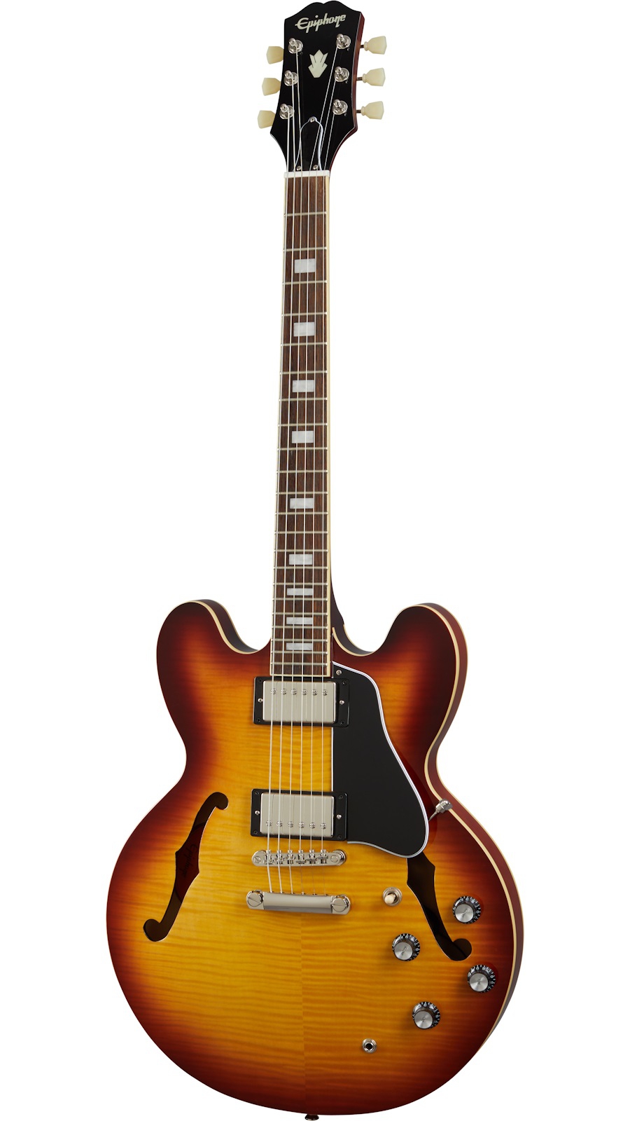 Epiphone ES-335 Figured Raspberry Tea Burst