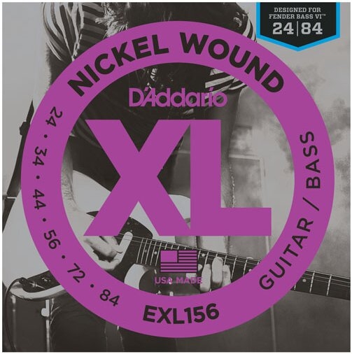DAddario EXL156 Fender Bass VI