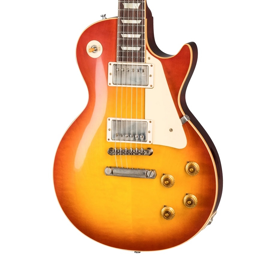 Gibson 1958 Les Paul Standard Washed Cherry Sunburst VOS