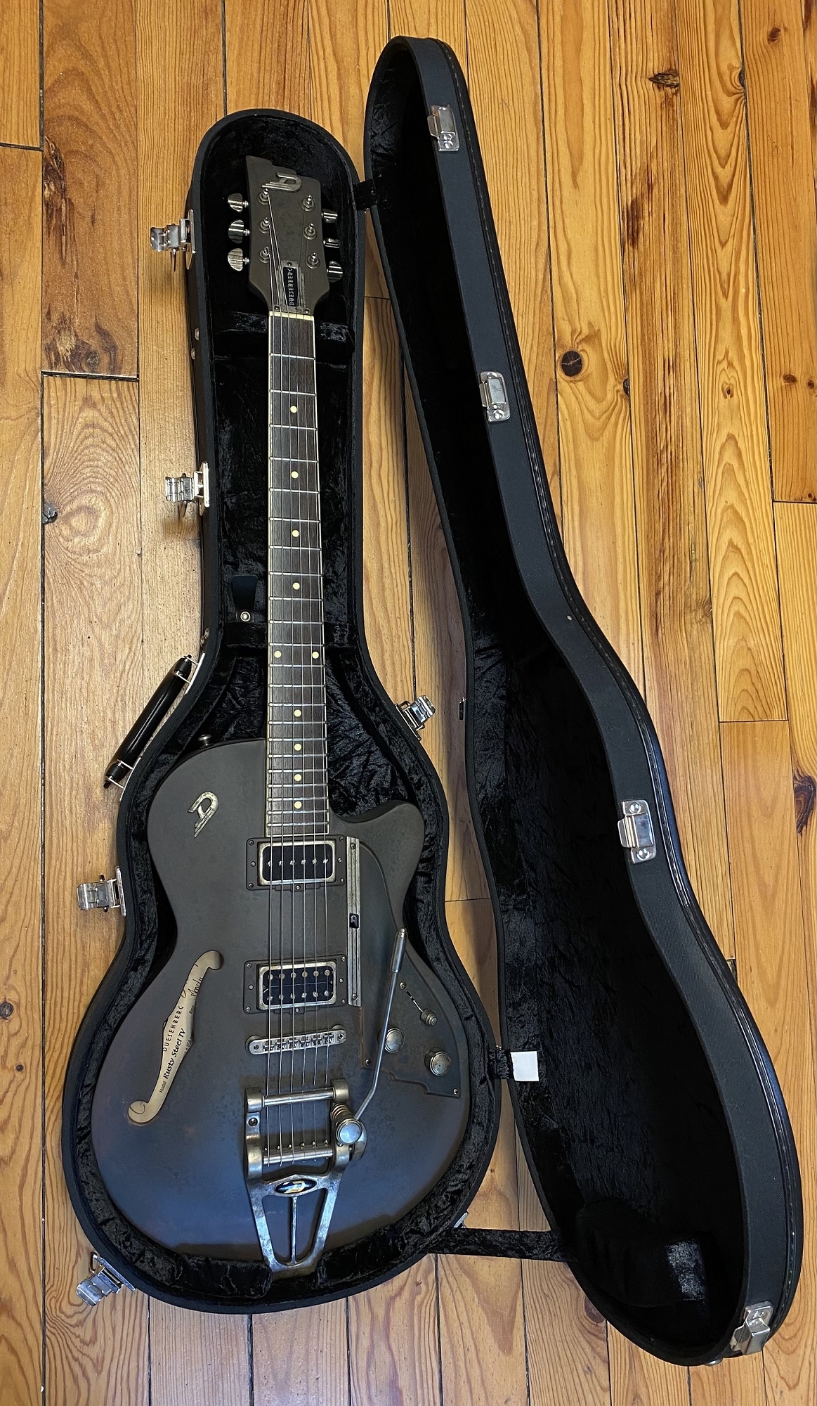 Duesenberg Custom Shop Starplayer TV Rusty Steel -gebraucht-