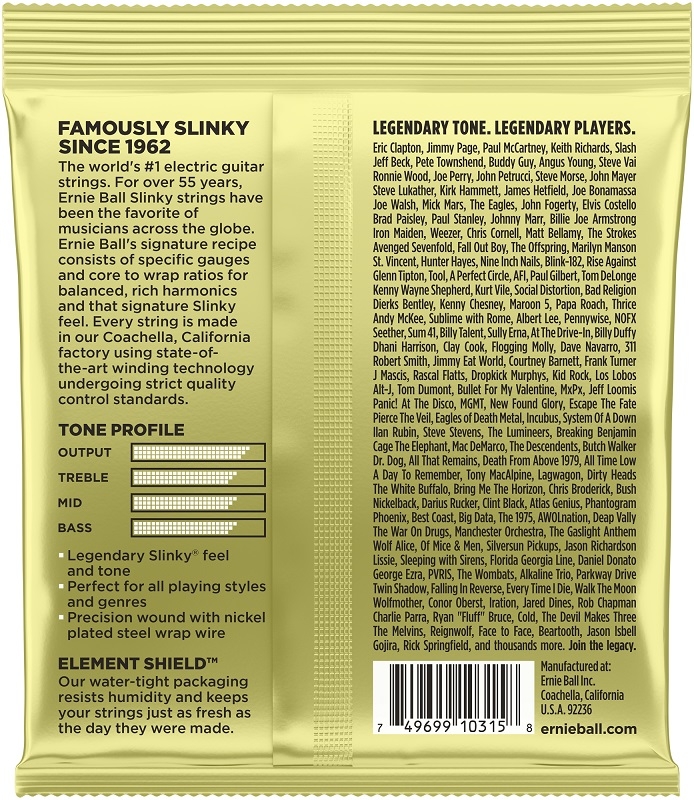 Ernie Ball Mammoth Slinky 12-62