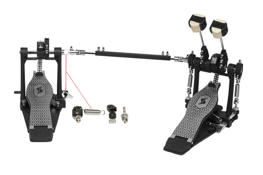 Stagg PPD52 Doppel Fußpedal
