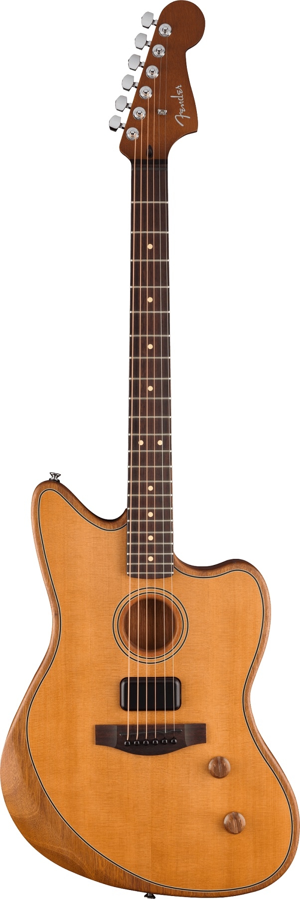 Fender Acoustasonic Standard Jazzmaster Aged Natural