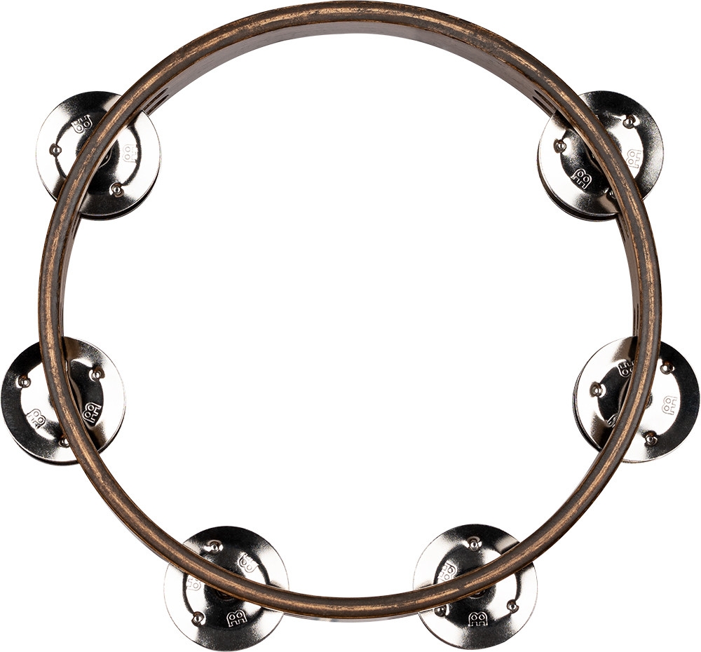 MEINL Percussion Compact Wood Series Tambourine 8"