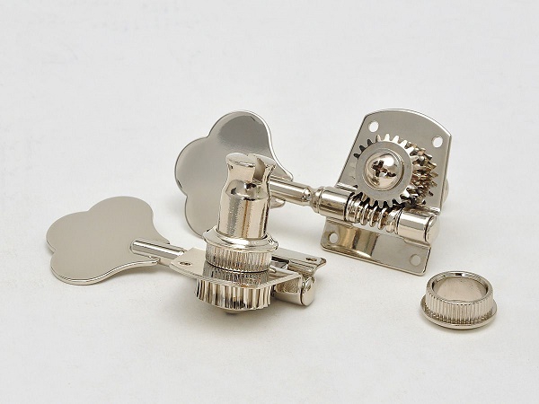 KLUSON F-Style L Mechaniken für Bass nickel 4 Stück