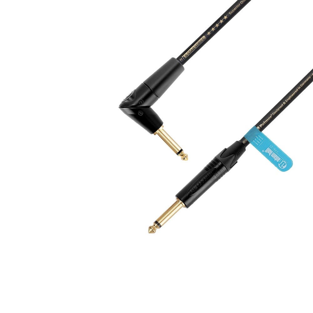 Adam Hall 5-Star Instrumenten-Kabel 3m FLIPJACK Klinke gerade & gewinkelt