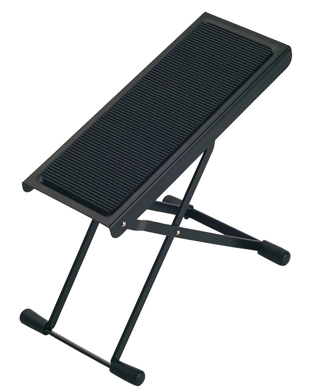 K&M 14670 Fußbank für Gitarristen schwarz