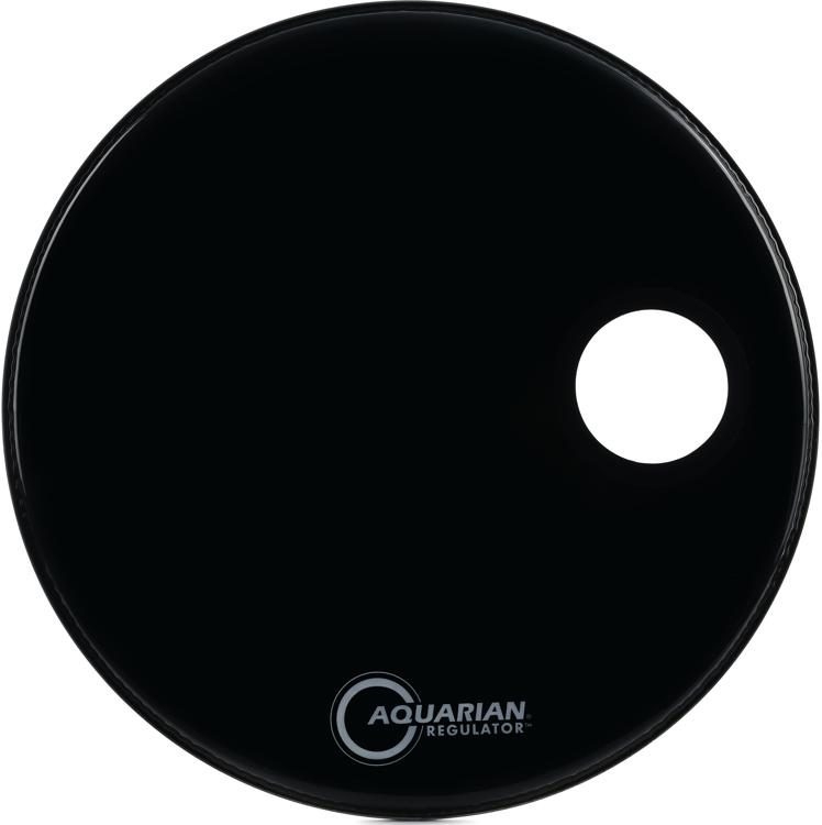 Aquarian 20" Regulator Bass Drum Black