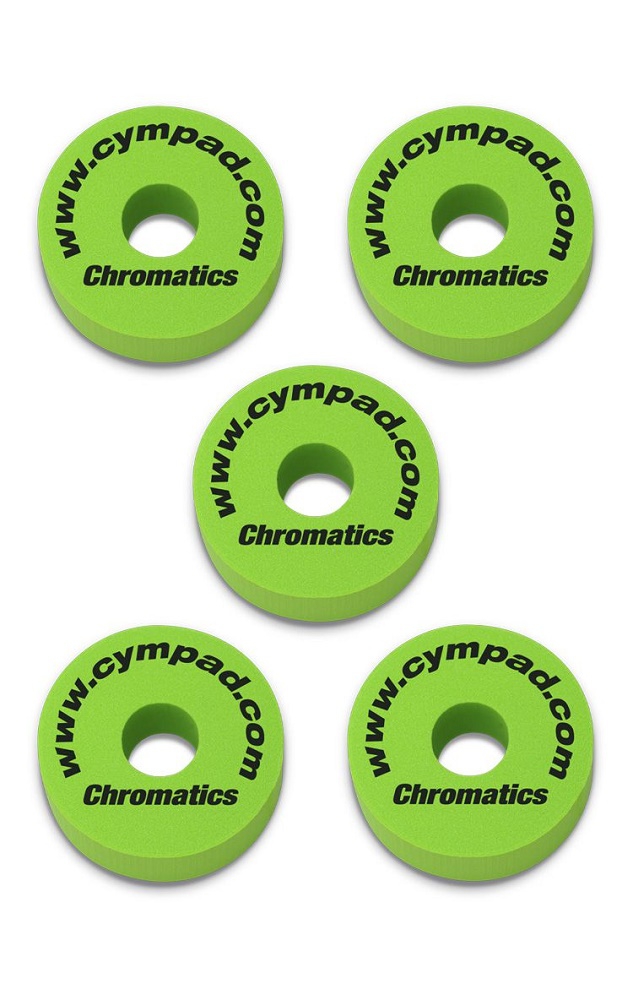 Cympad Chromatics Set 40/15mm Grün (5 Stk.)
