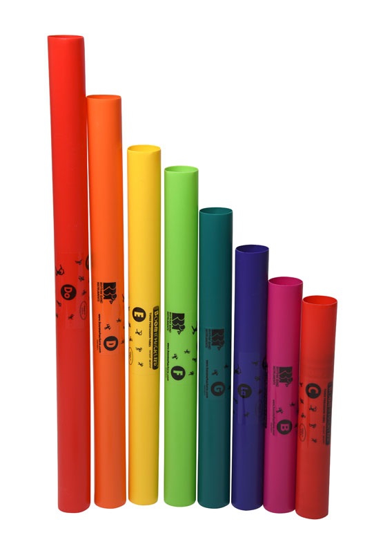 Boomwhackers diatonisch C1 bis C2
