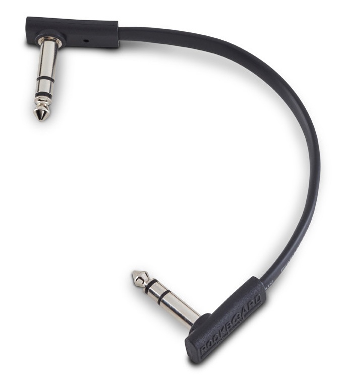RockBoard Flat TRS Cable 15 cm Stereo