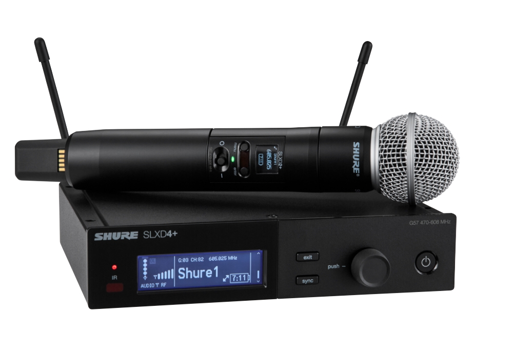 Shure SLXD24+E - G65 - Handsendersystem, SM58