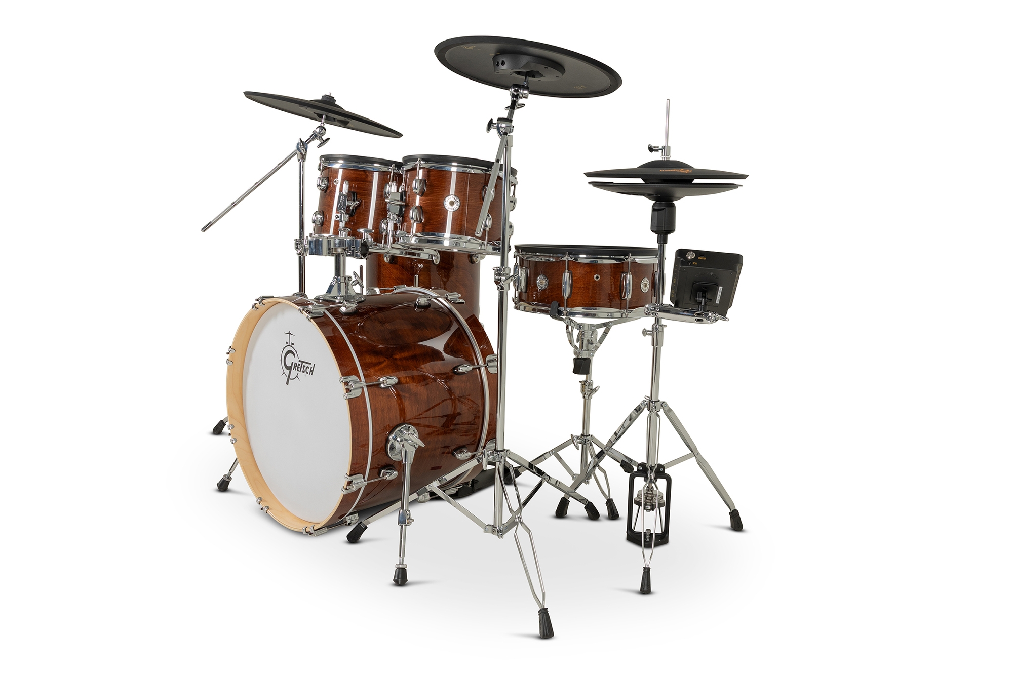 Gretsch Catalina Evo 5pc E-Drum Set Walnut Glaze