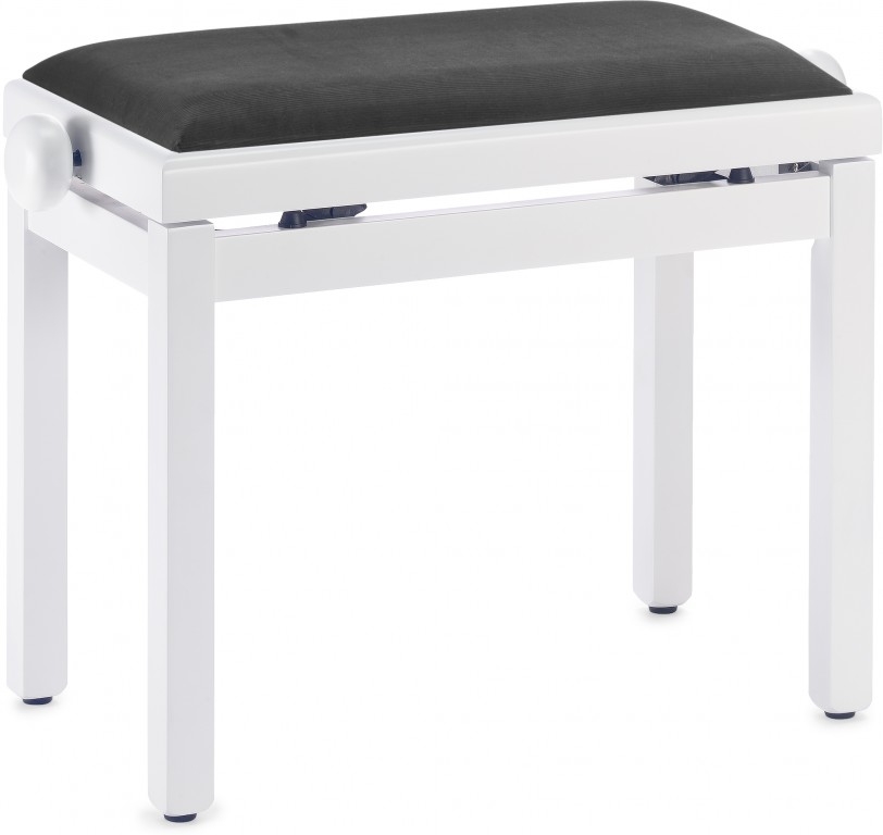 Stagg PB39 WHM VBK Klavierbank Weiß Matt