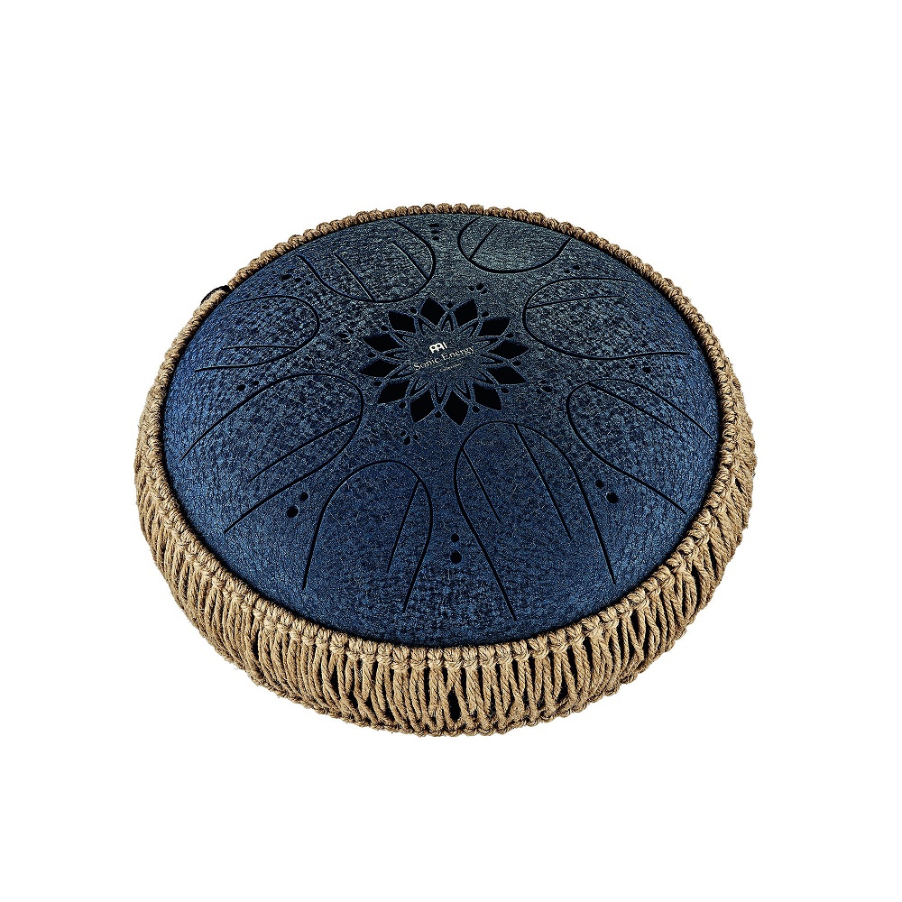 Meinl Sonic Energy Medium Octave Steel Tongue Drum Marineblau C Moll