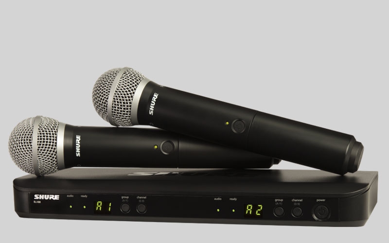 Shure BLX288E/PG58-H8E  518 - 542 MHz