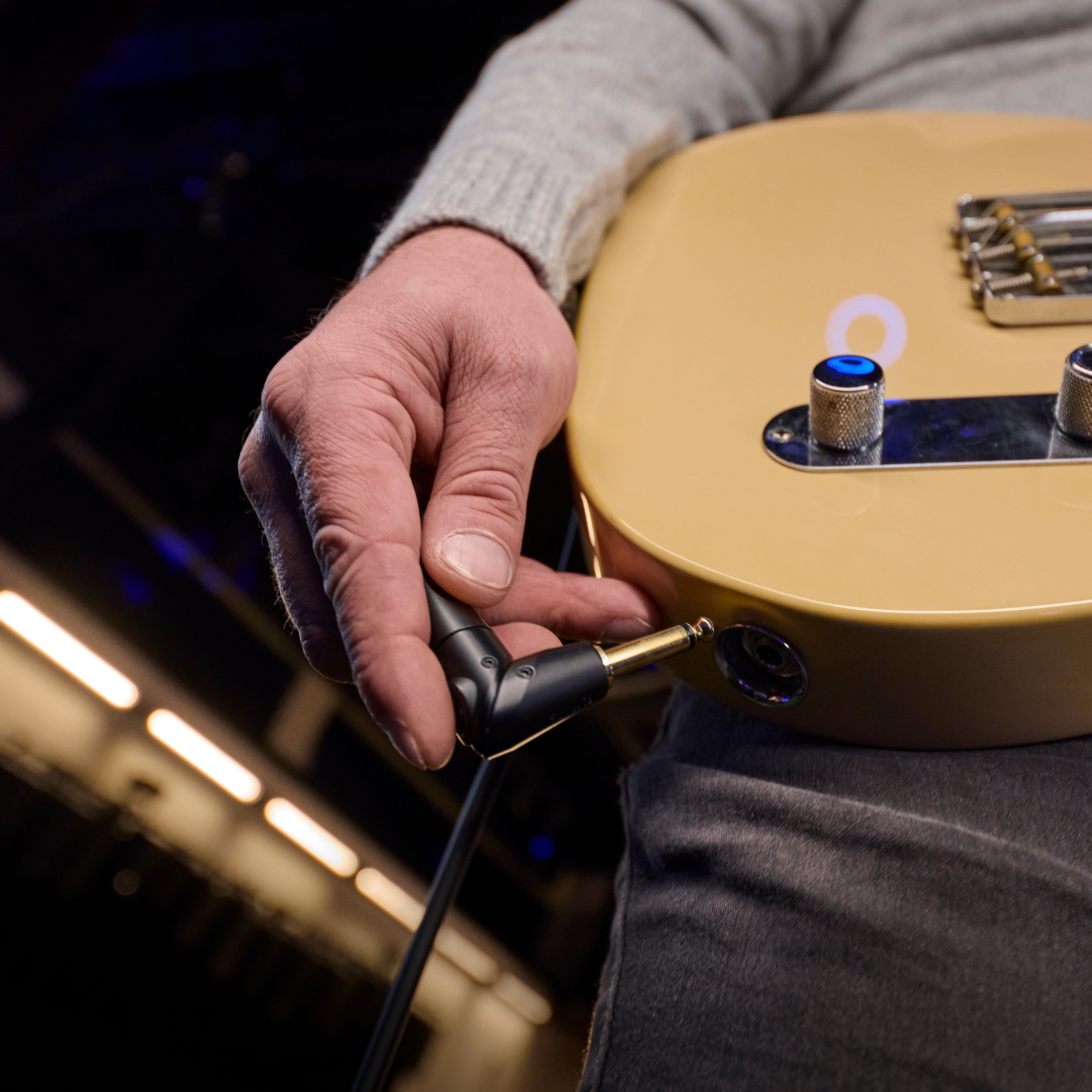 Adam Hall 5-Star Instrumenten-Kabel 3m FLIPJACK Klinke gerade & gewinkelt