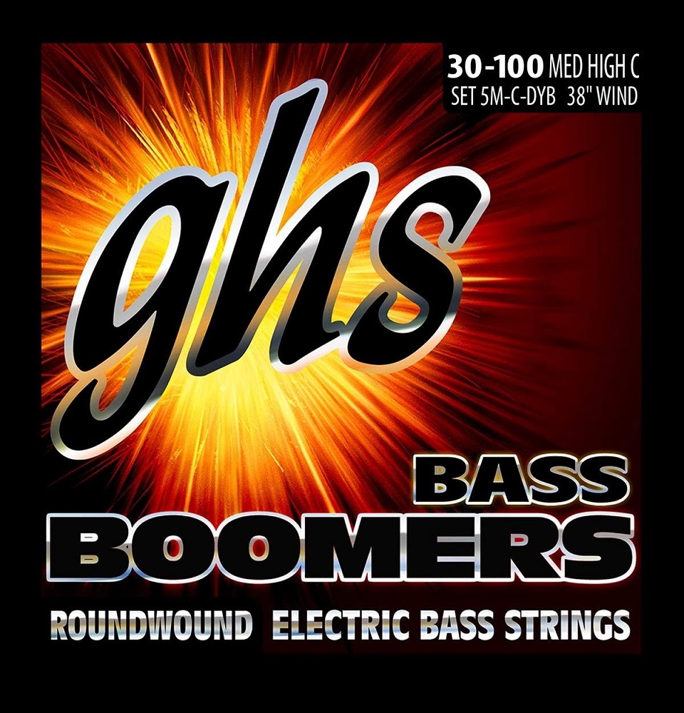 GHS 3045 5/MC Bass Boomers 5-String Medium 030-100 High C