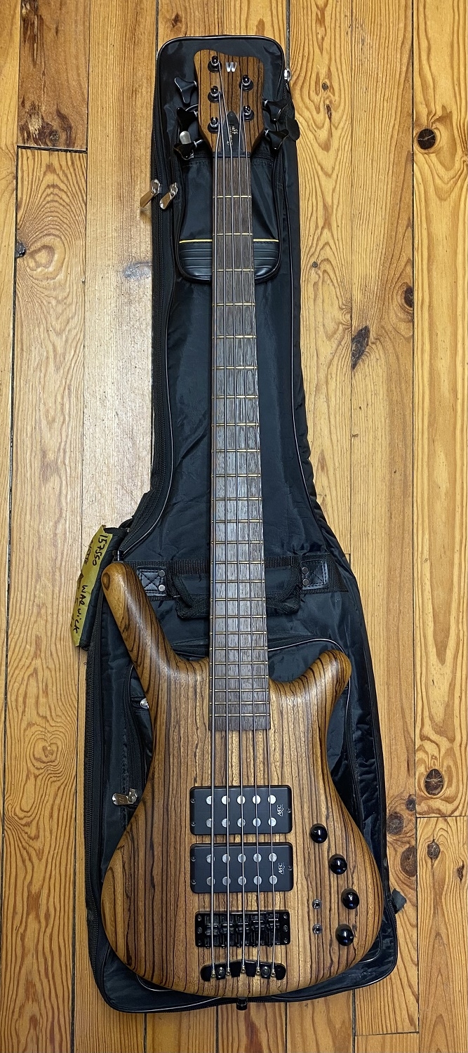 Warwick Corvette $$ 5 Zebrano 2009 -gebraucht-