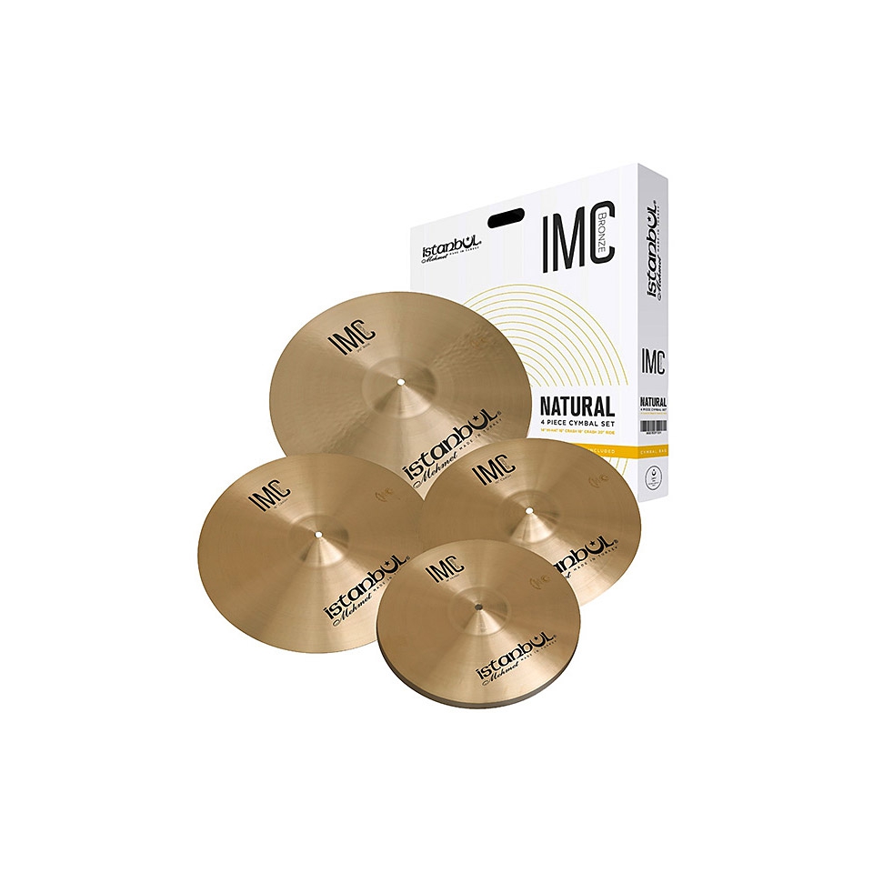 Istanbul Mehmet IMC 4pcs Cymbal Set Natural