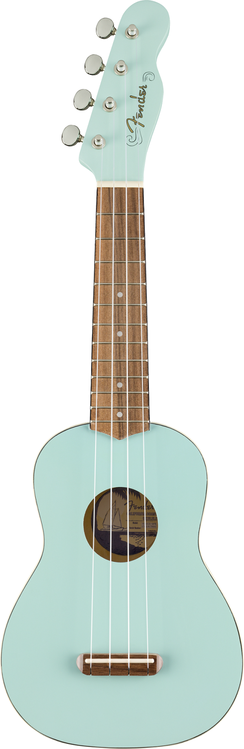 Fender Venice Soprano Ukulele Daphne Blue