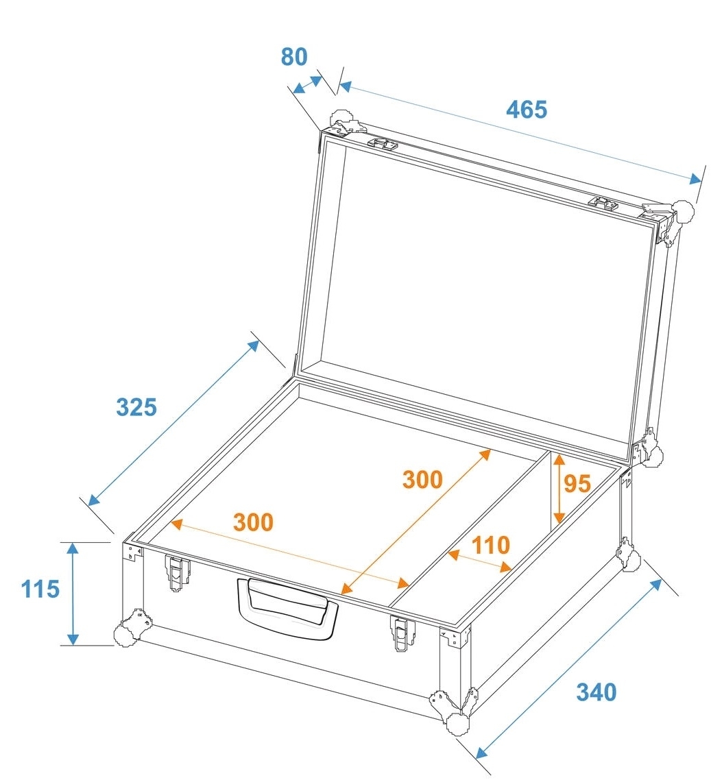 Roadinger Universal-Koffer-Case K-1