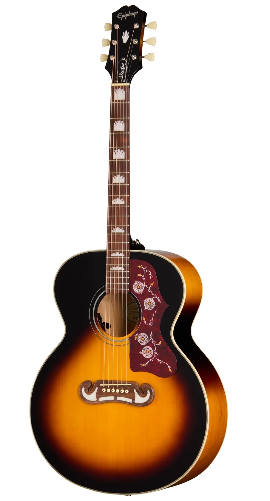 Epiphone J-200 Studio Vintage Sunburst