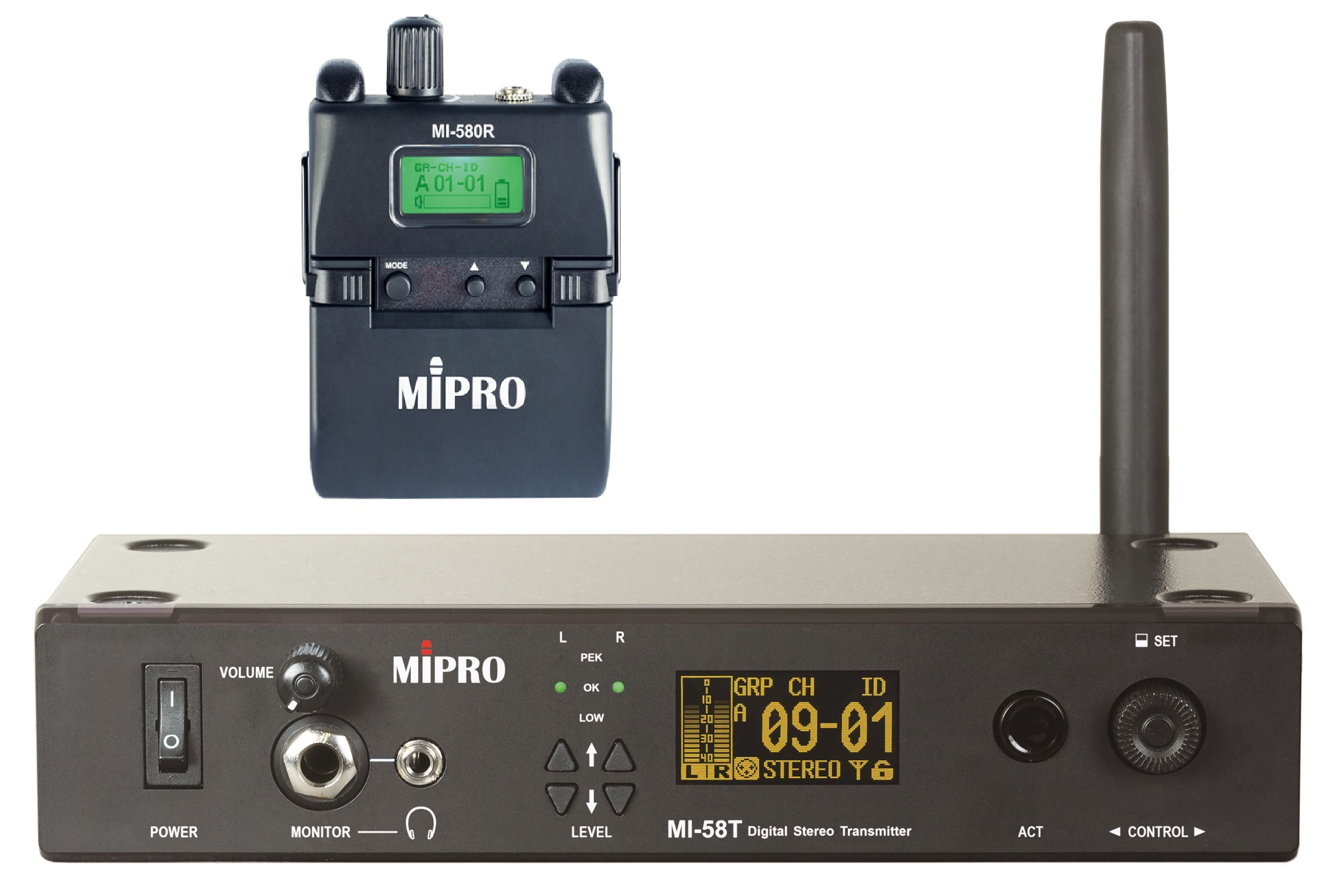 Mipro MI-58T - Set mit MI-580R