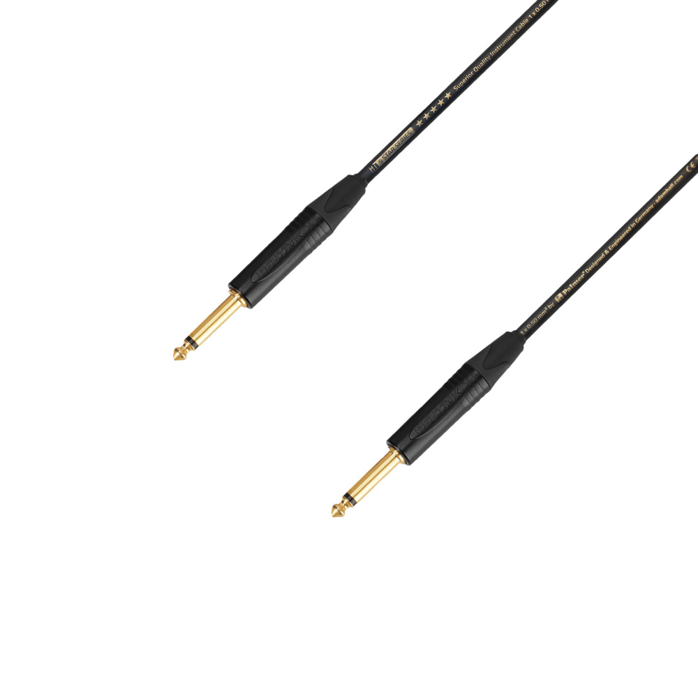 Adam Hall 5-Star Instrumenten-Kabel 1,5m Neutrik