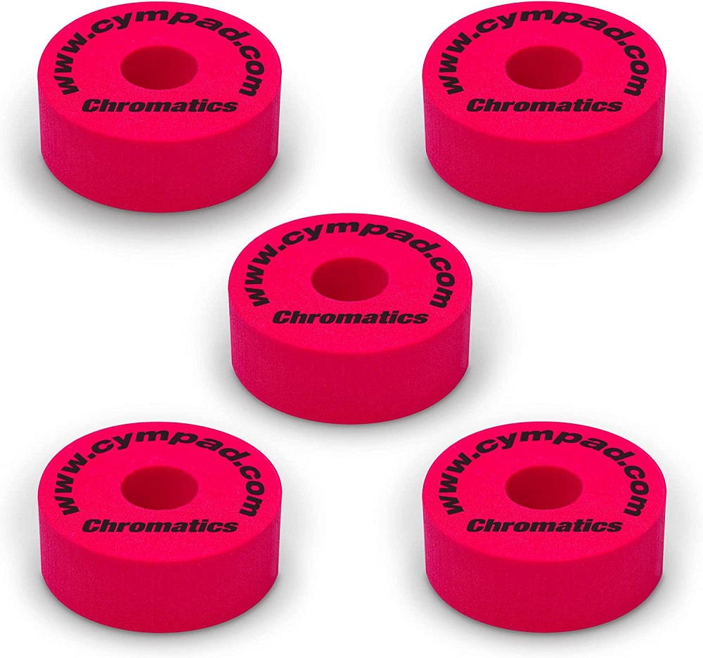 Cympad Chromatics Set 40/15mm Rot (5 Stk.)
