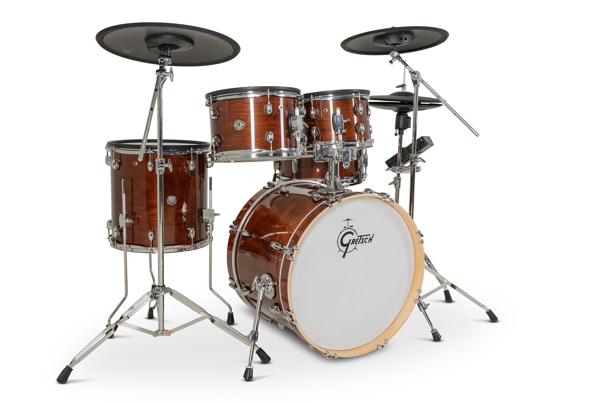 Gretsch Catalina Evo 5pc E-Drum Set Walnut Glaze