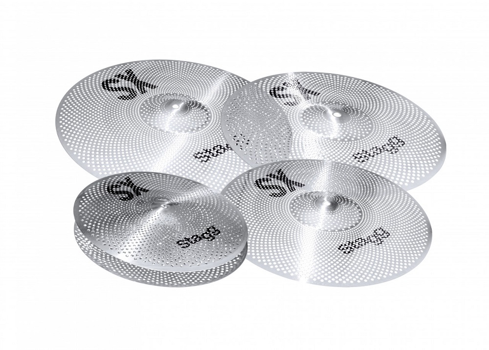 Stagg Silent Becken Set 14",16",18", 20"
