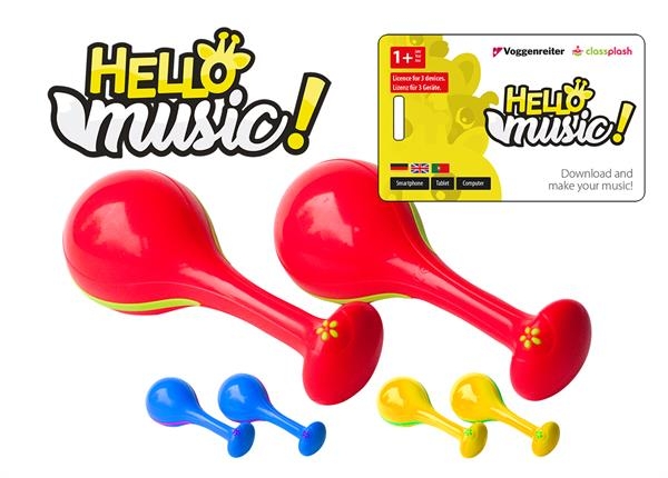 Voggy Hello Music Maracas-Set