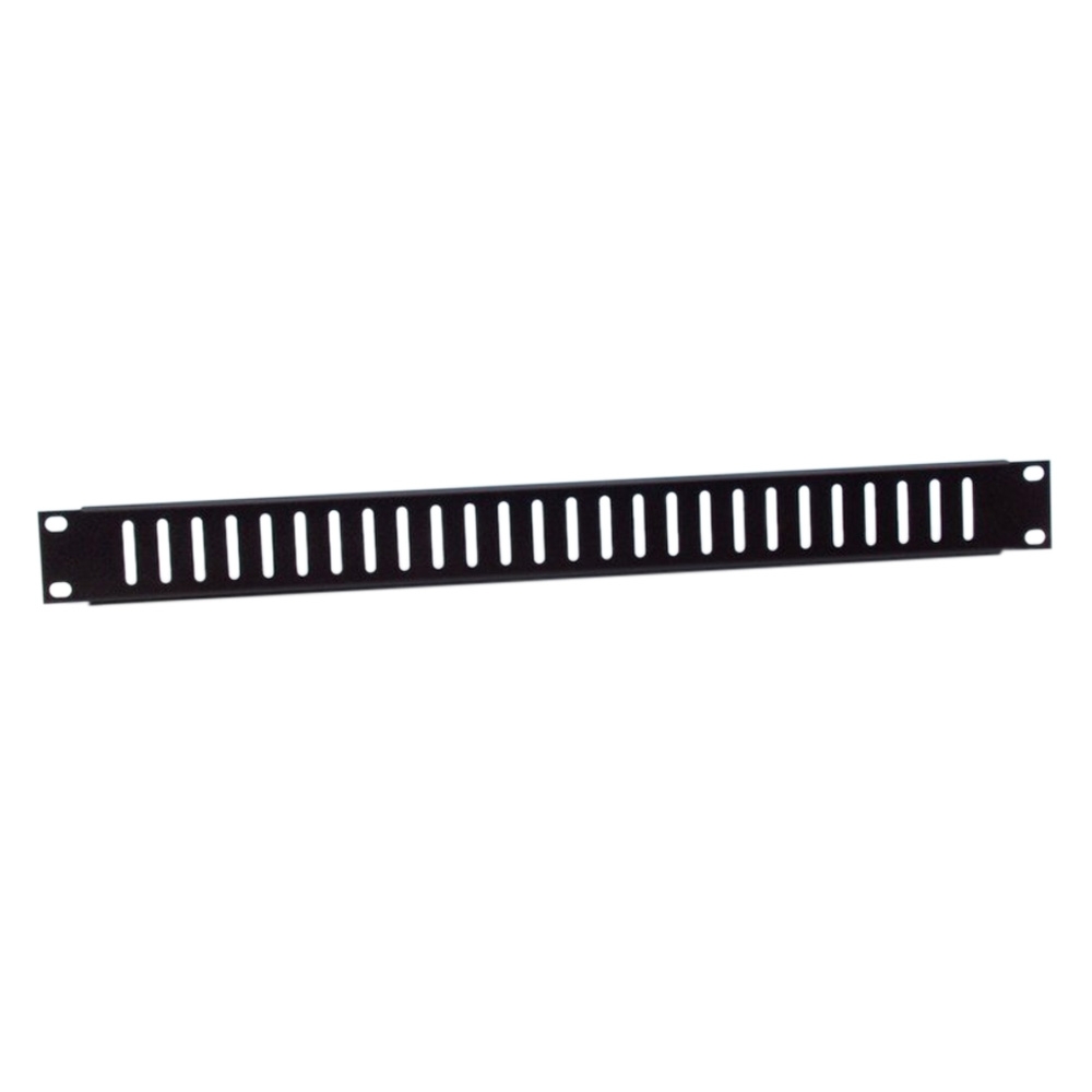 Adam Hall 19" Parts 87221V -Rackblende 1HE mit Lüftungsschlitzen