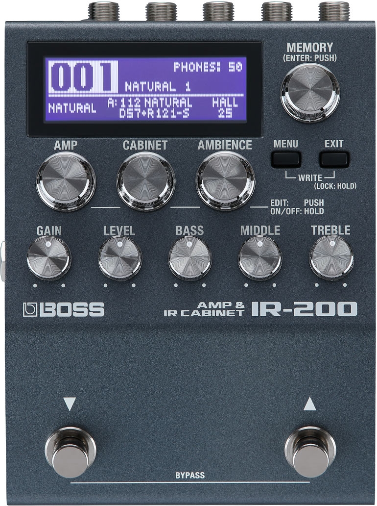 Boss IR-200 Amp und IR Cab