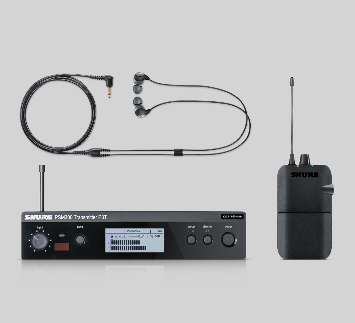 Shure PSM 300 Stereo In-Ear Monitoring System - Frequenz T11