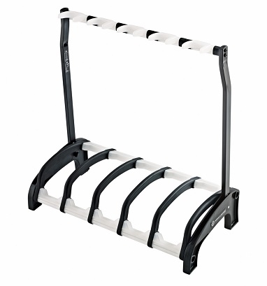 K&M 17525 5-fach E-Gitarrenständer "Guardian 5"