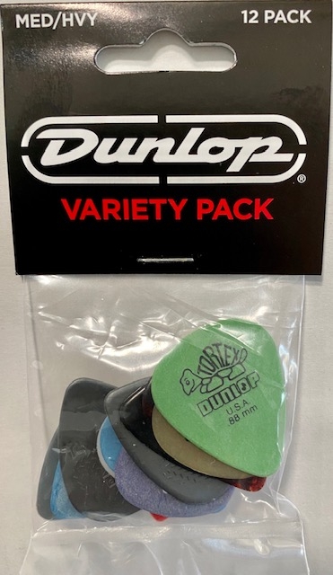 Dunlop Variety Pick 12 Players Pack Med/Hvy