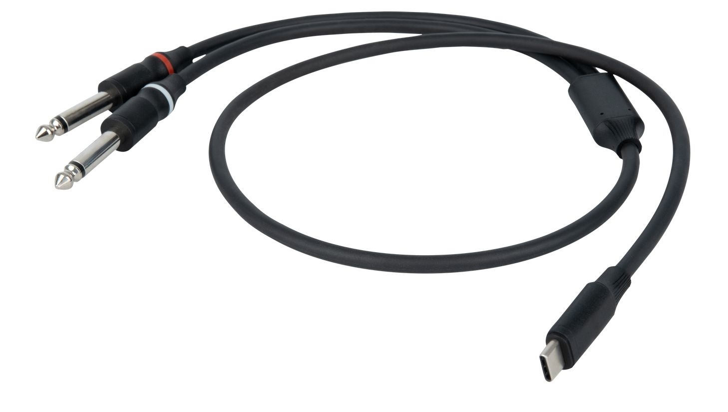 DAP FL111 - USB-C auf 2 Mono-Klinke L/R - 1,5m