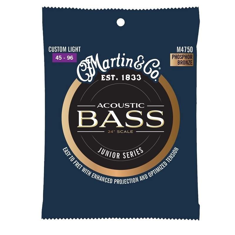 Martin M4750 Strings Junior Bass Custom Light
