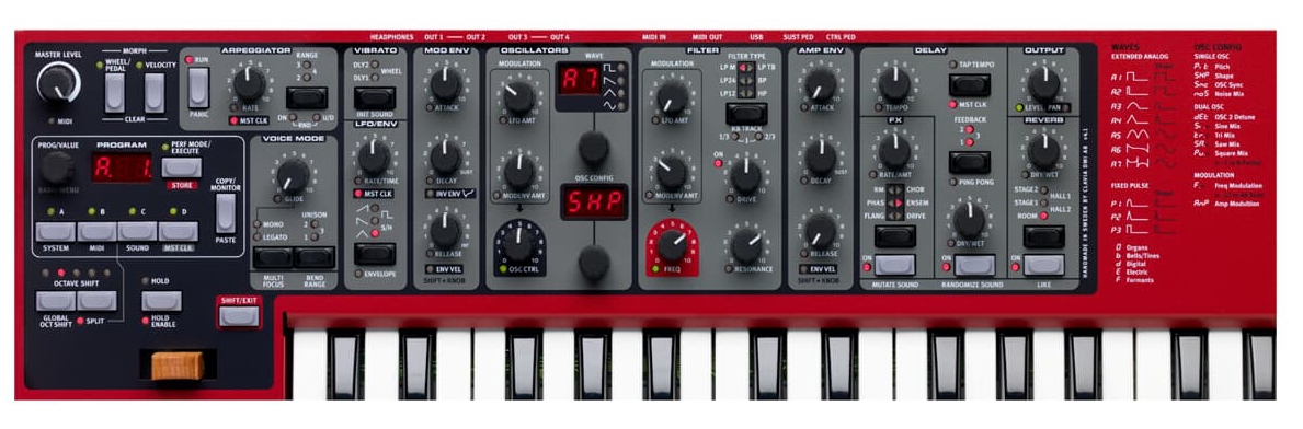 Nord Keyboards Nord Lead A1 Keyboard - Retoure