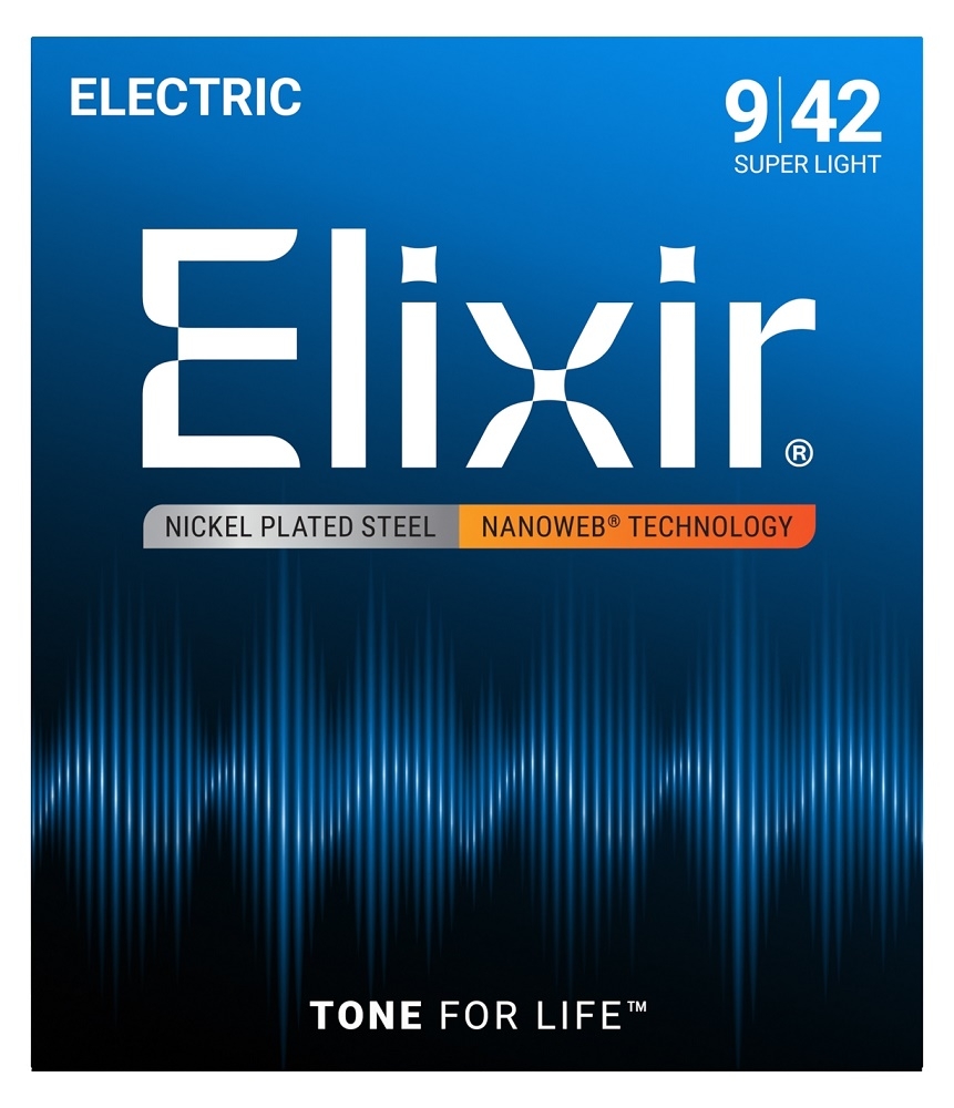 Elixir Nanoweb 12002 Super Light 9-42