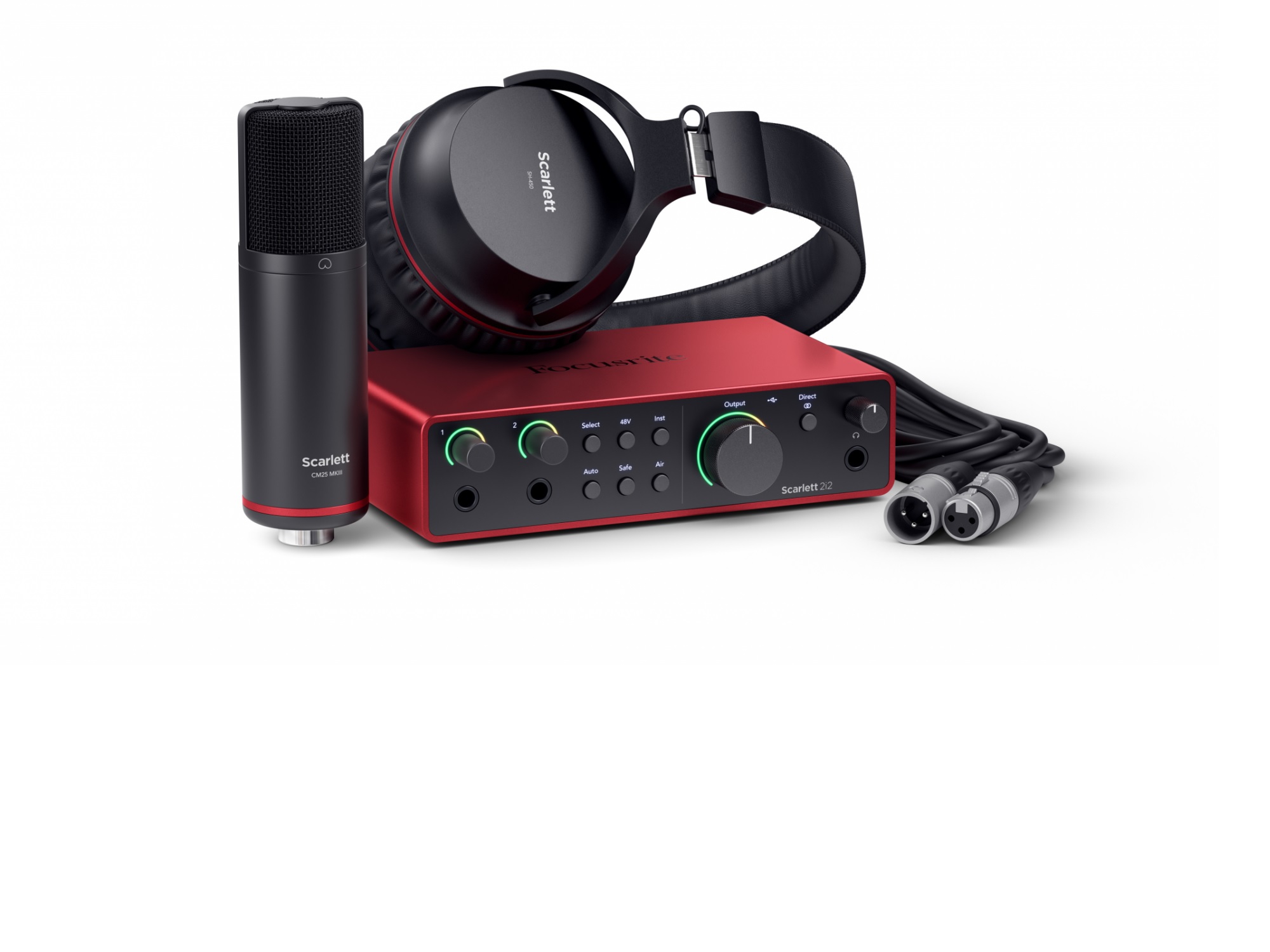 Focusrite Scarlett 2i2 Studio 4th Gen