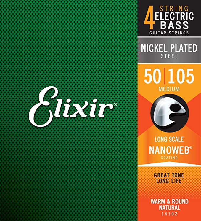 Elixir Nanoweb E-Bass Medium 050-105