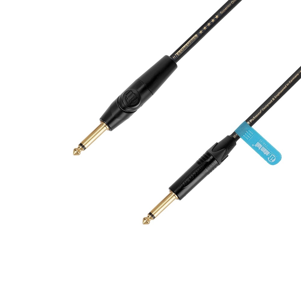 Adam Hall 5-Star Instrumenten-Kabel 3m FLIPJACK Klinke gerade & gewinkelt