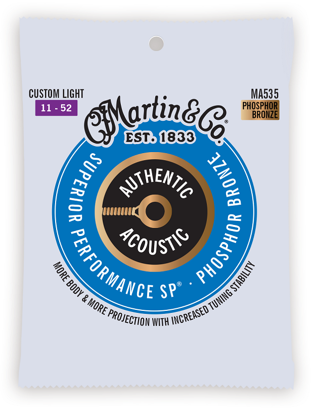 Martin MA535 Phosphor Bronze Custom Light 11-52