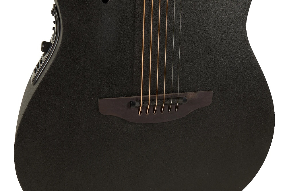 Ovation Pro Series Elite 2078TX-5-G Black Textured Deep Contour